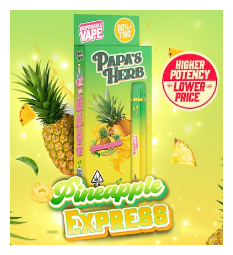 Photograph of product: Pineapple Express 1g Disposable