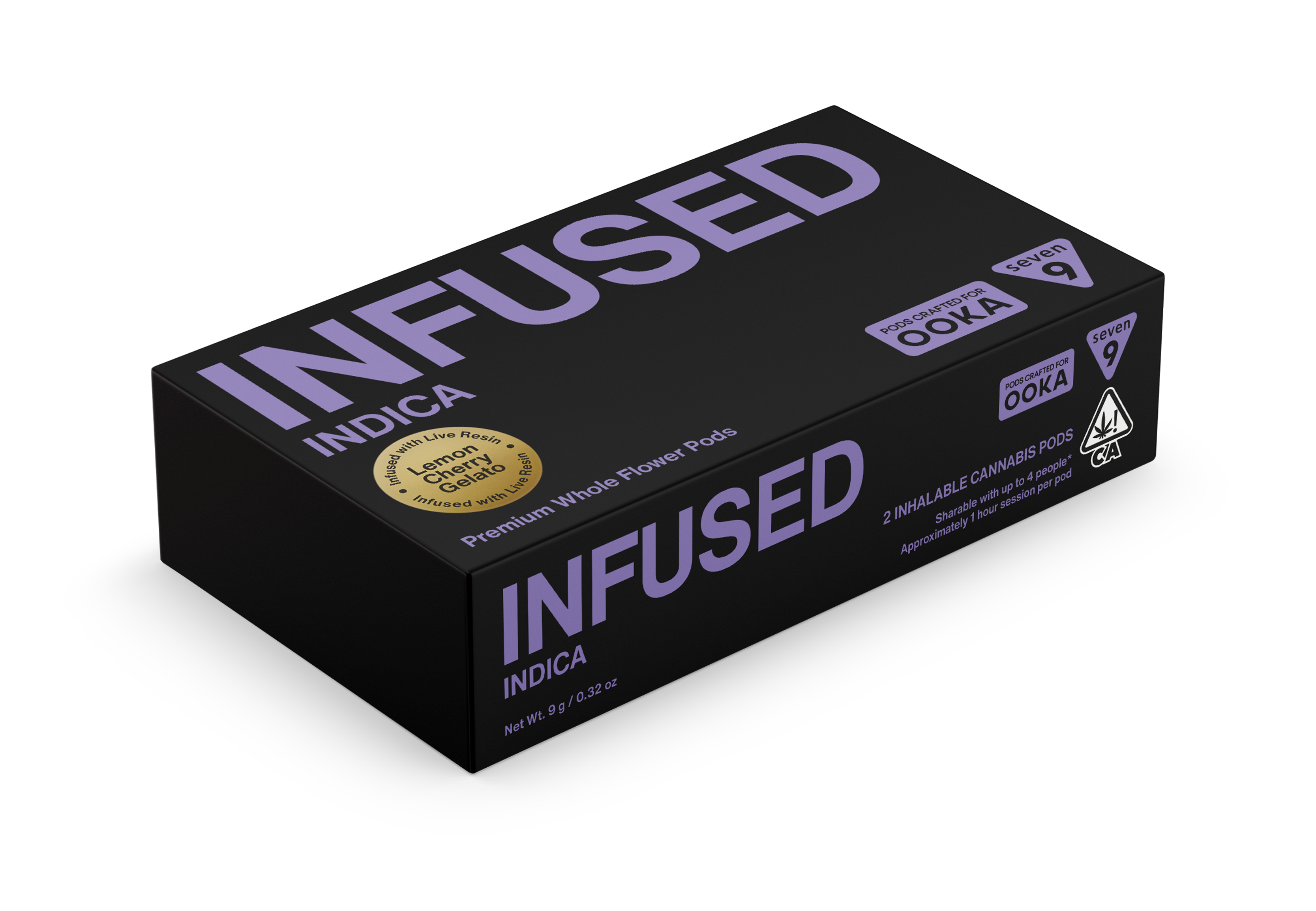 Photograph of product: Ooka x Cookies - Rosin Infused - Hollywood - 2pk - 2.7g