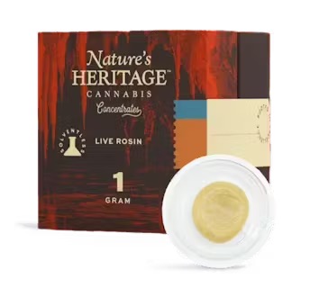 Photograph of product: Nature's Heritage | Live Rosin | Governmint Oasis