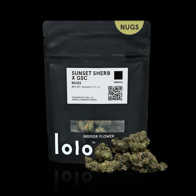 Photograph of product: Sunset Sherbet X GSC  | 14G Flower