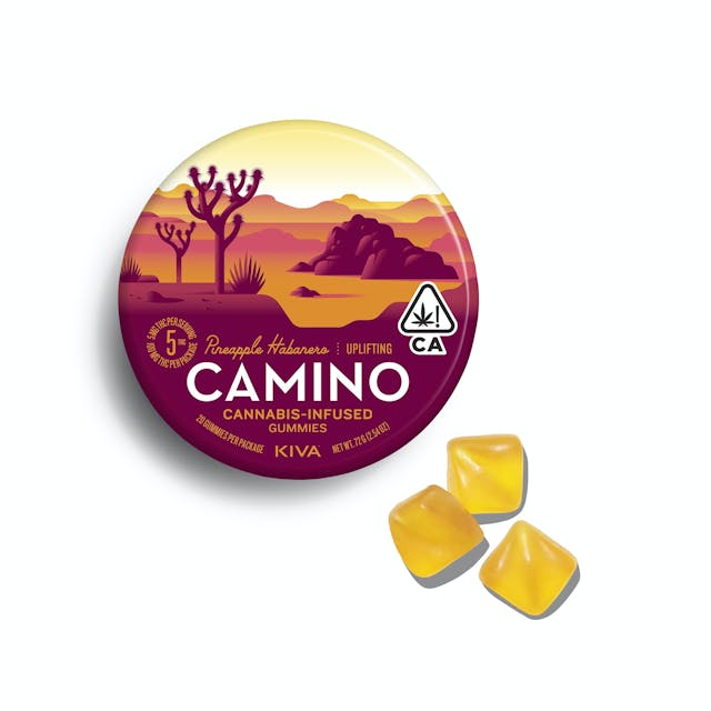 Photograph of product: Pineapple Habanero | Uplifting| 100mg Gummies