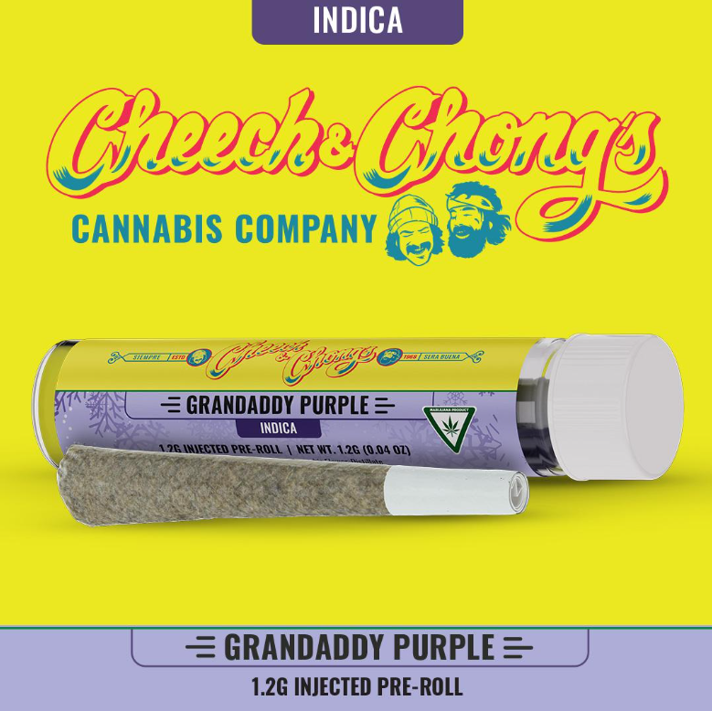 Photograph of product: Grand Daddy Purple - Infused Pre-roll