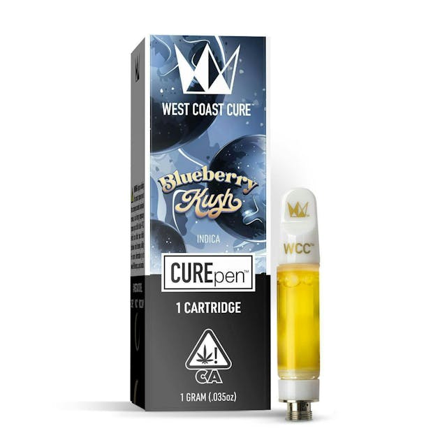 Photograph of product: Blueberry Kush | 1g Cartridge