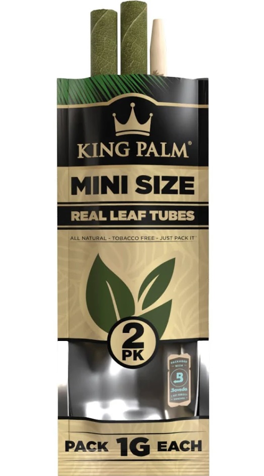 Photograph of product: King Palm Mini Leaf Cones 2pk- Natural