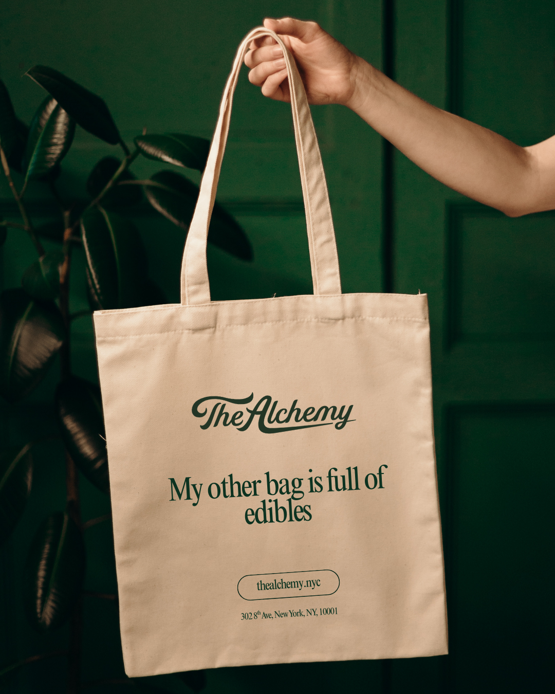Photograph of product: The Alchemy Tote  My Other Bag is Full of Edibles