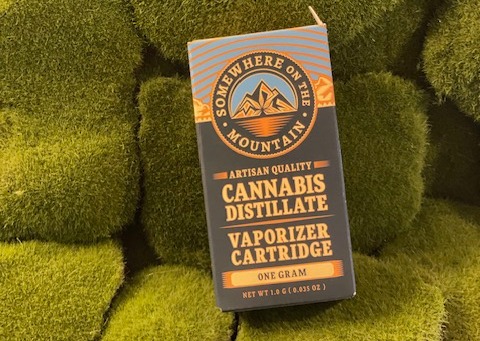 Photograph of product: Distillate Vape Cart | GG4 | Somewhere on the Mountain