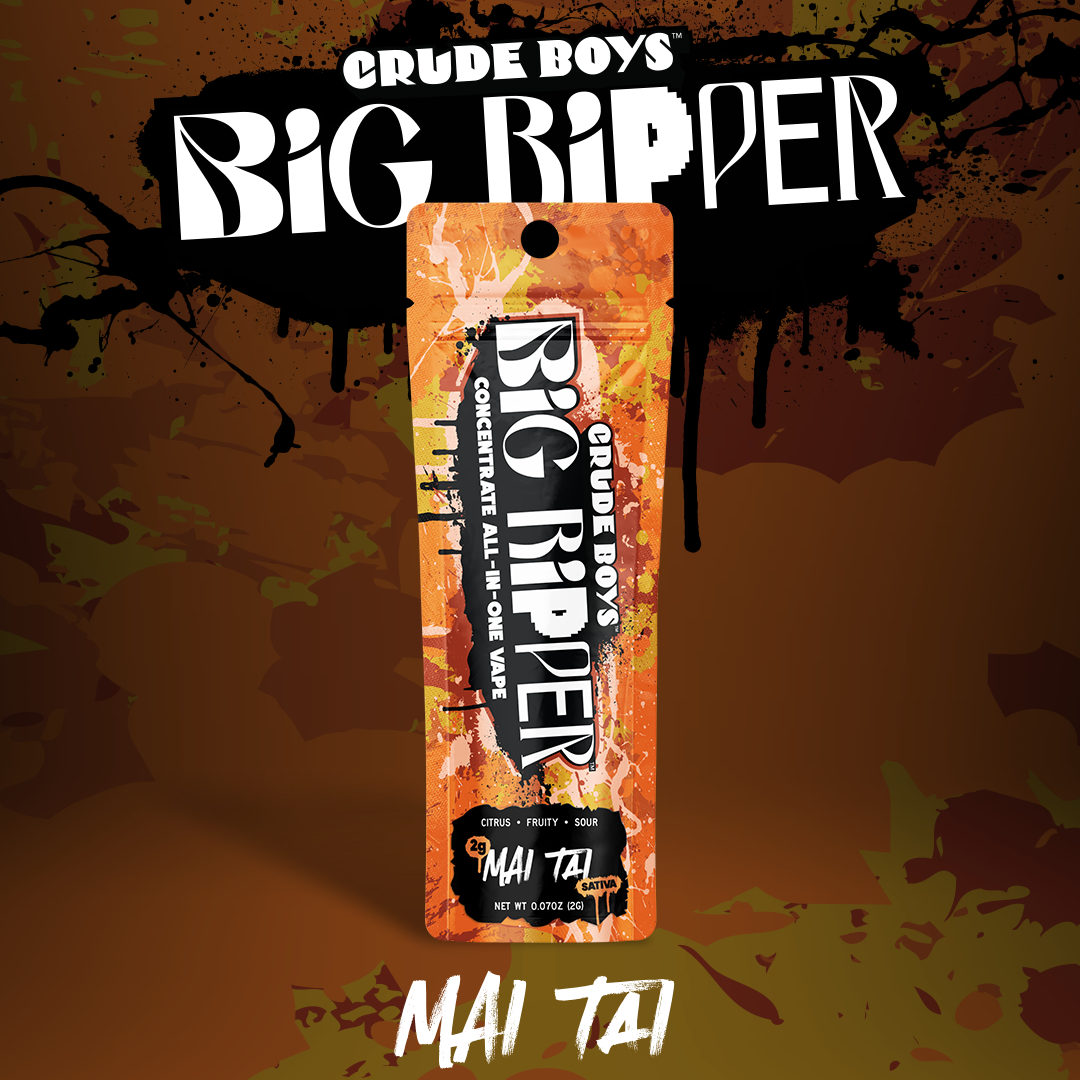Photograph of product: Crude Boys | Mai Tai Disposable NEW | 2.0g
