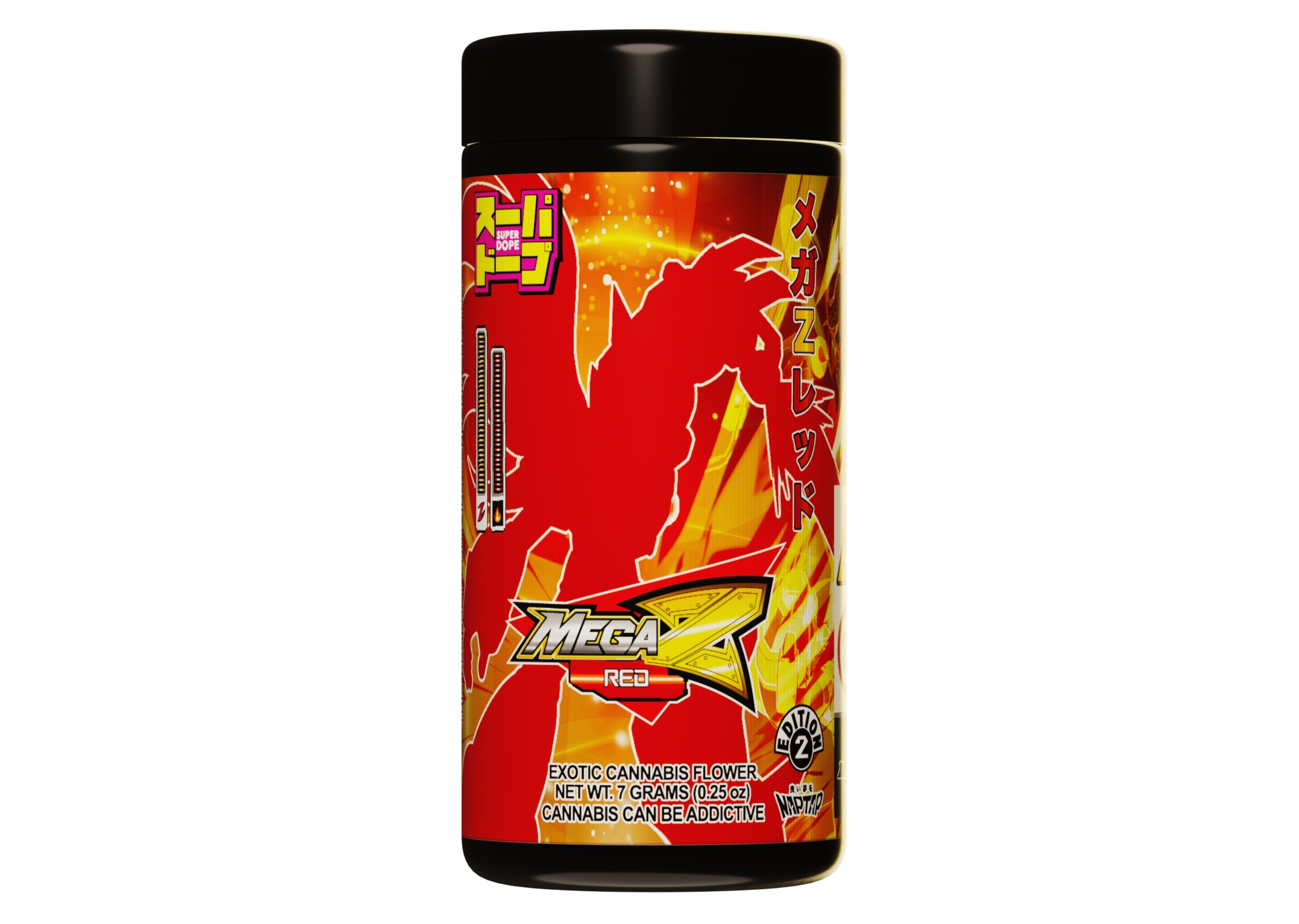 Photograph of Product: Super Dope | Flower | Hybrid | Mega Z: Red - 7g