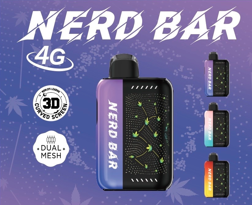 Photograph of product: VAPE - Nerd Bar Disposable - Sour Mango (S) 4000mg
