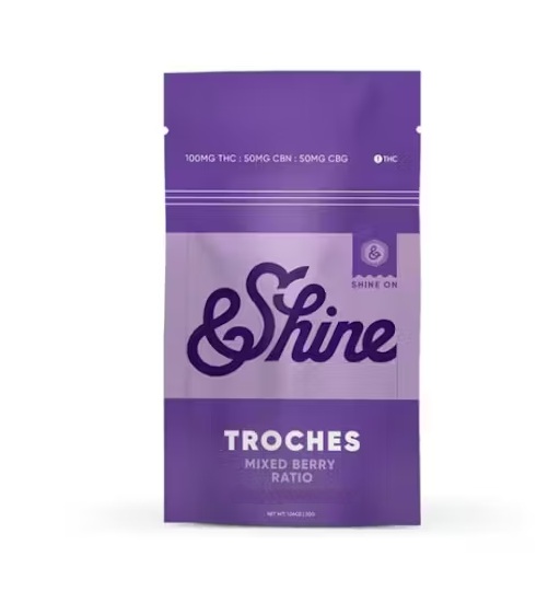 Photograph of product: Mixed Berry Troches | 10mg/10pk (100mg)