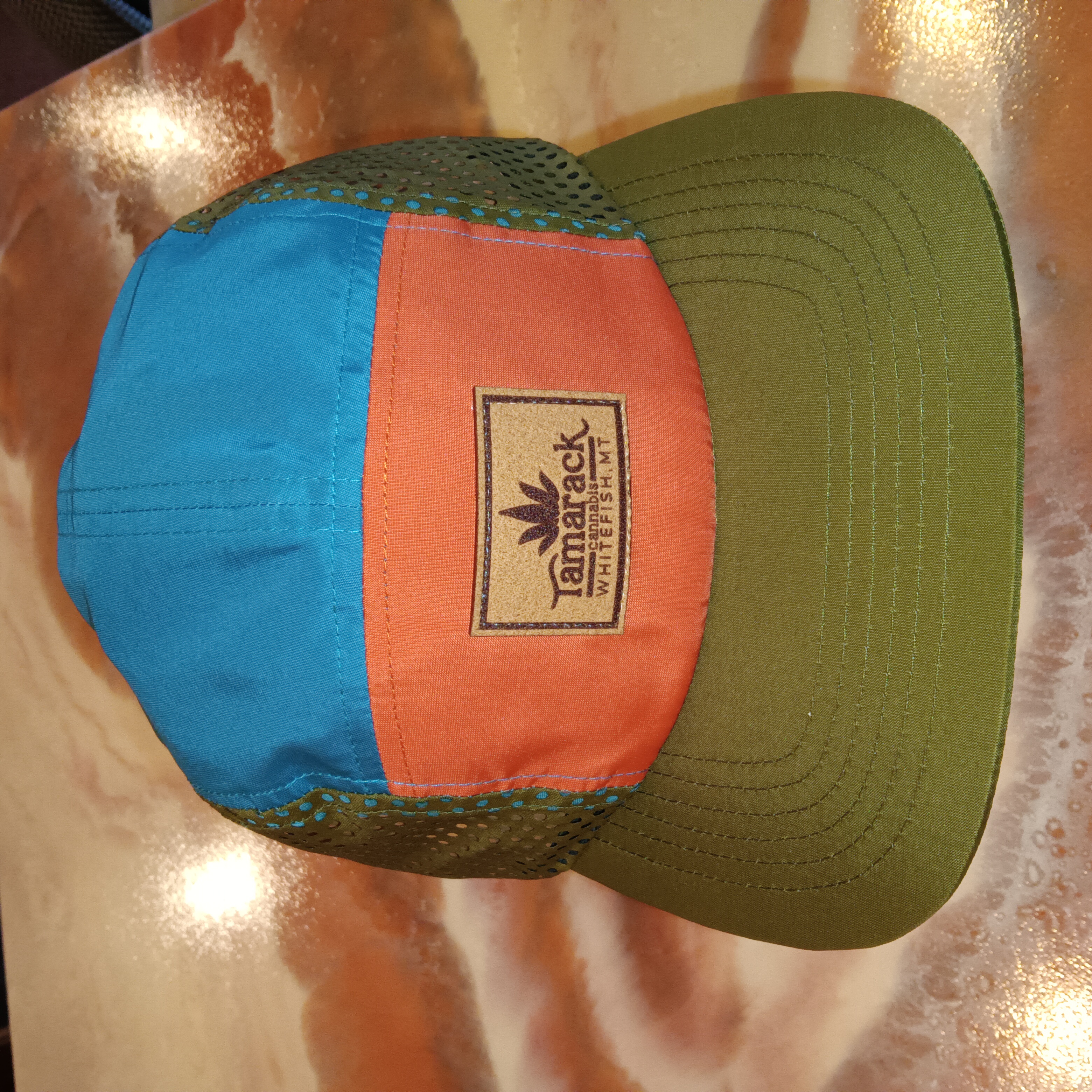 Photograph of product: Hat - Ball Cap - Loch Cap - Olive/Clay $25