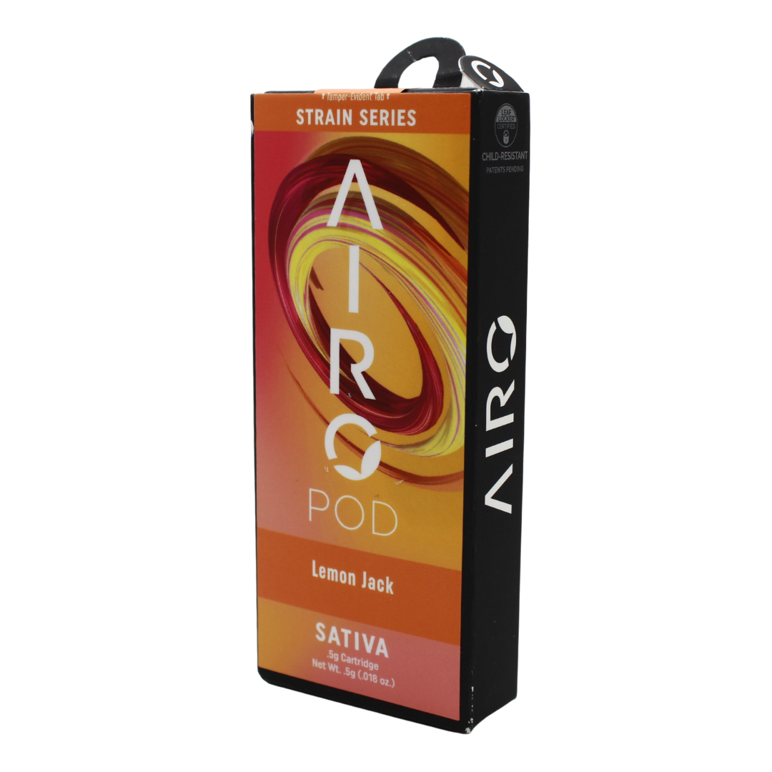 Photograph of product: Airo Lemon Jack Strain 0.5g Pod
