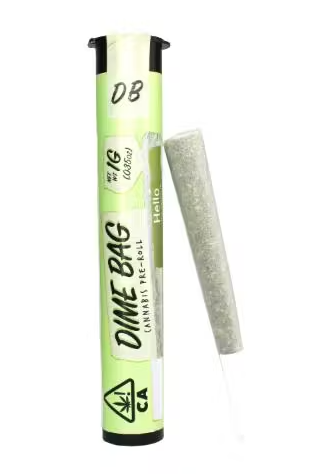 Photograph of product: GLITTER BOMB 1G PREROLL