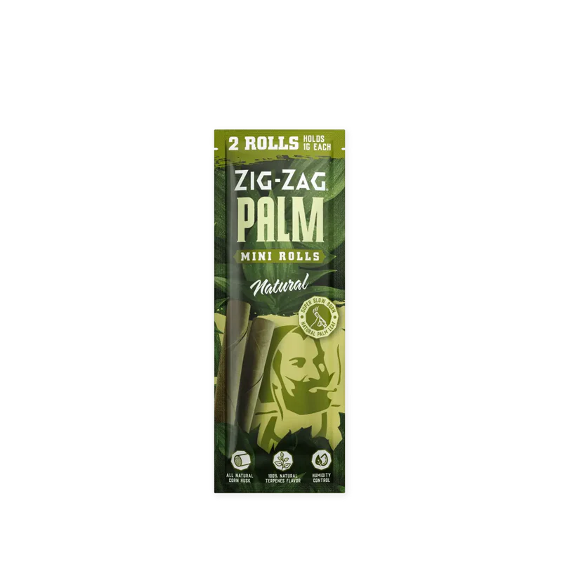Photograph of product: Natural - Mini Palm Rolls - zigzag