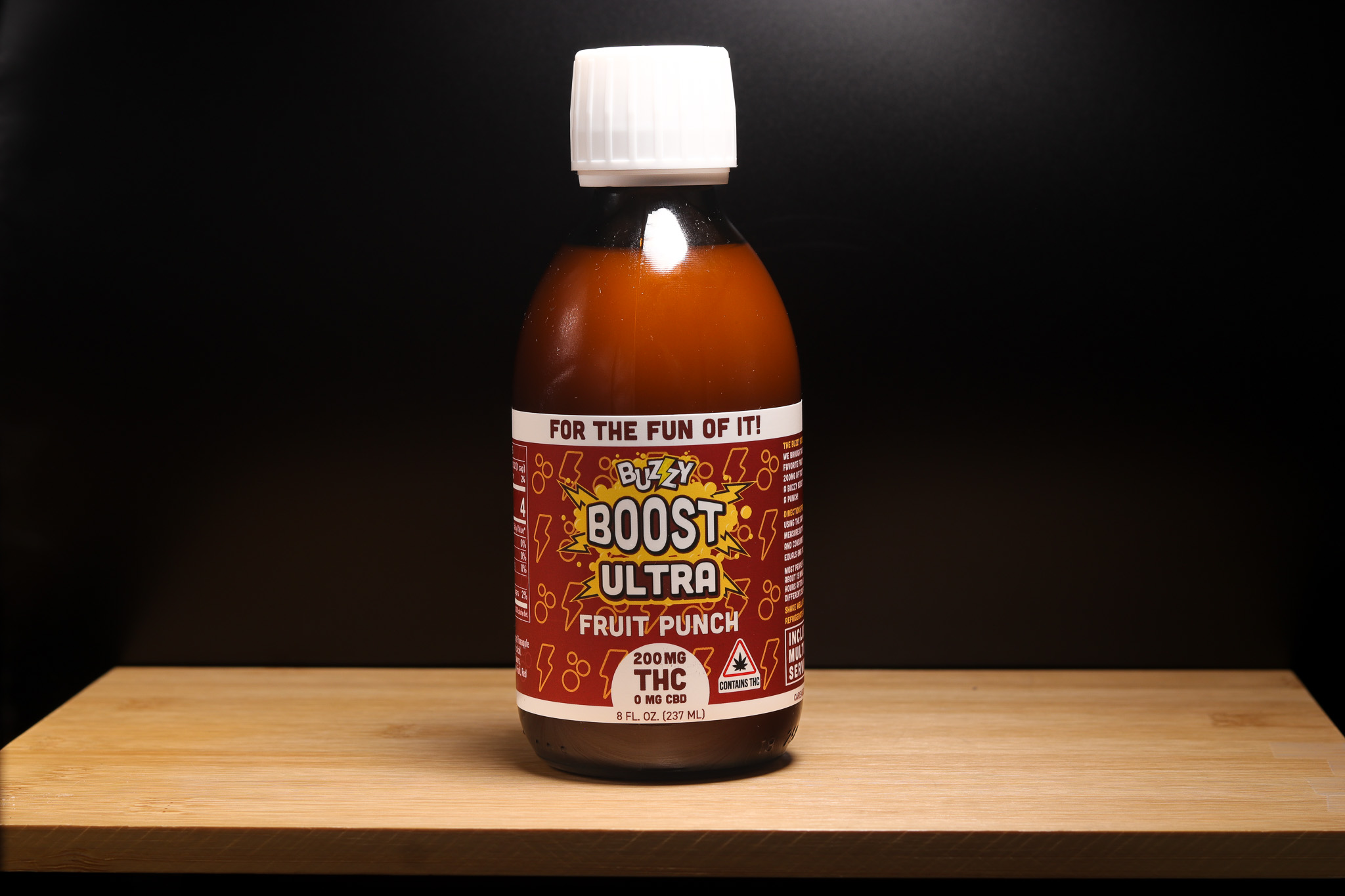 Photograph of product: Buzzy Boost ULTRA Fruit Punch 200mg