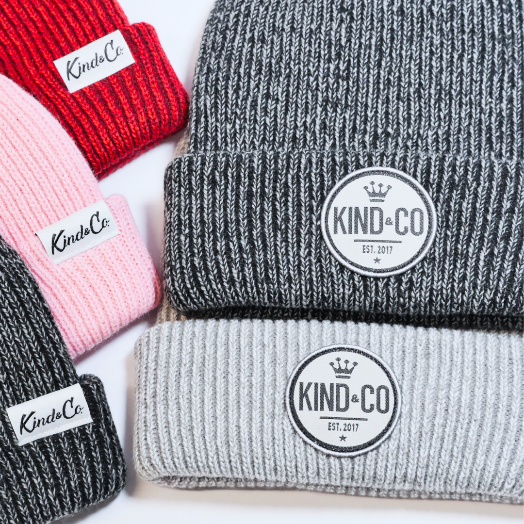 Photograph of product: Kind & Co // Beanies