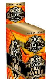 Photograph of product: Billionaire - Hemp Wraps Milli Mango 2PK