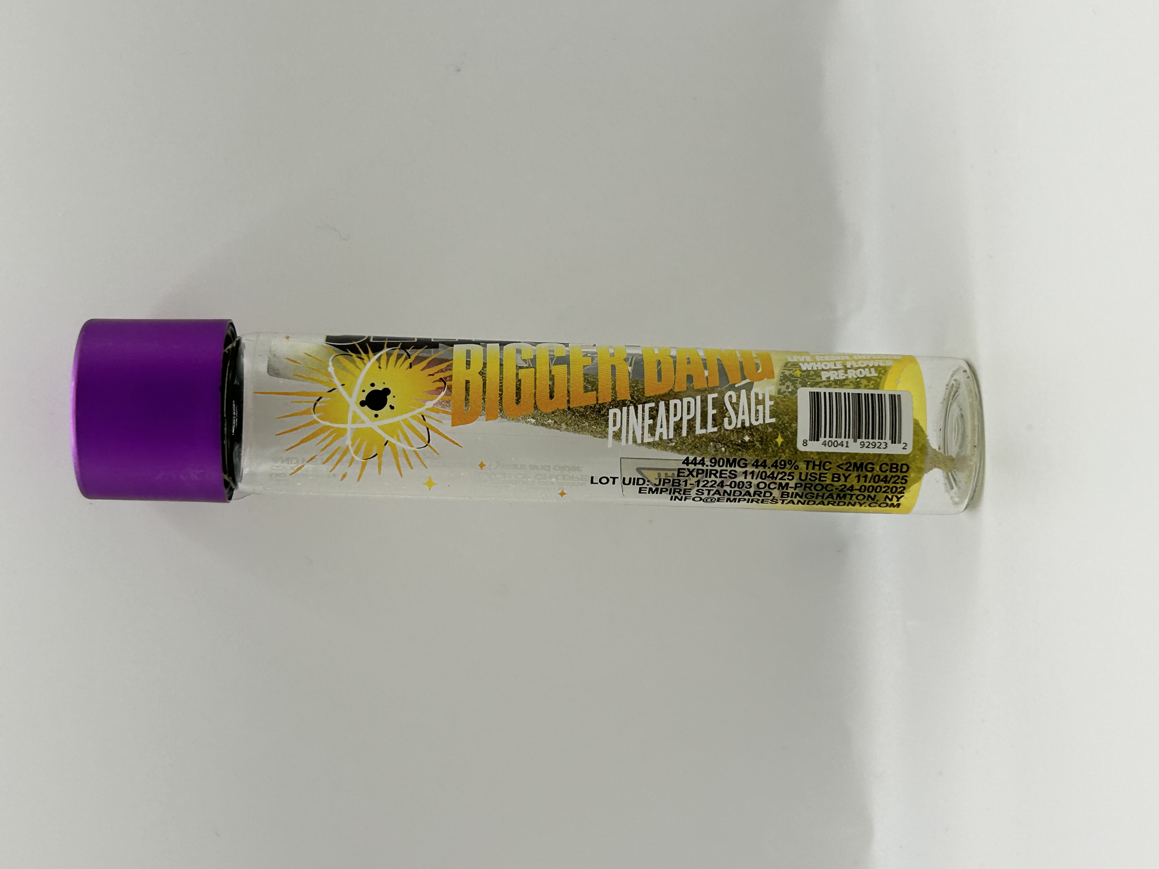 Photograph of product: Jetpacks | Pineapple Sage | Live Resin Infused Preroll
