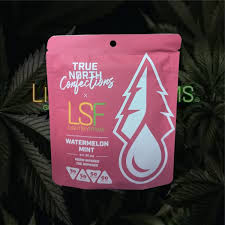 Photograph of product: Light Sky Farms | Watermelon Mint | 200mg Rosin Gummies