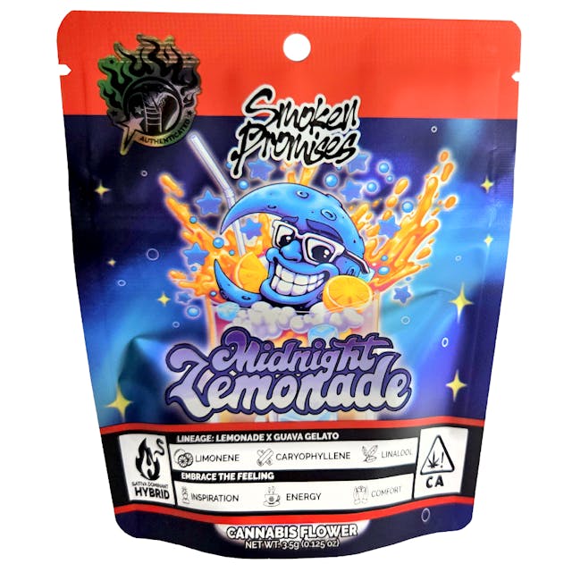Photograph of product: Midnight Lemonade 27.84% 3.5g - Eighth