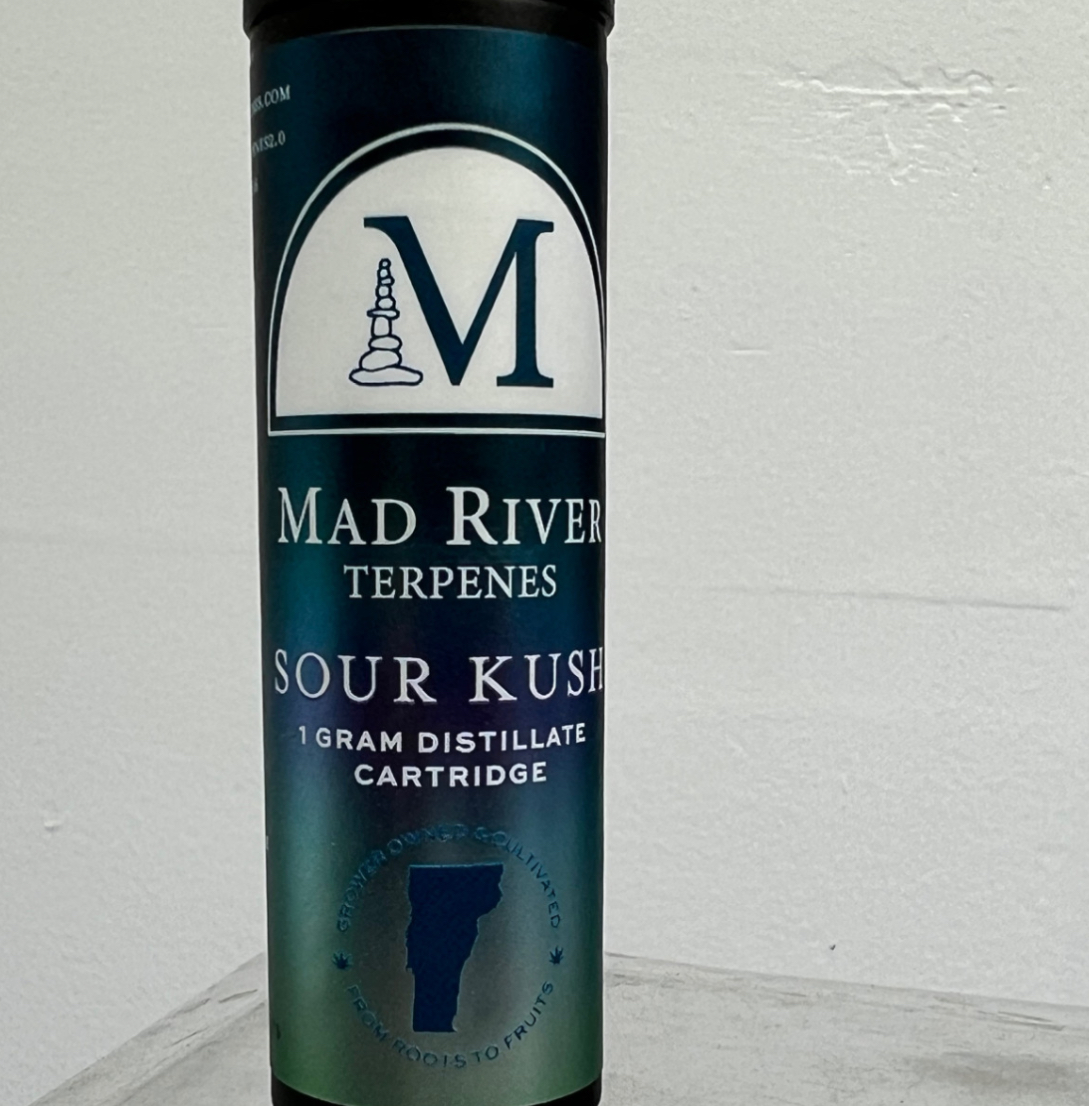 Photograph of product: Sour Kush | Distillate Vape Cart
