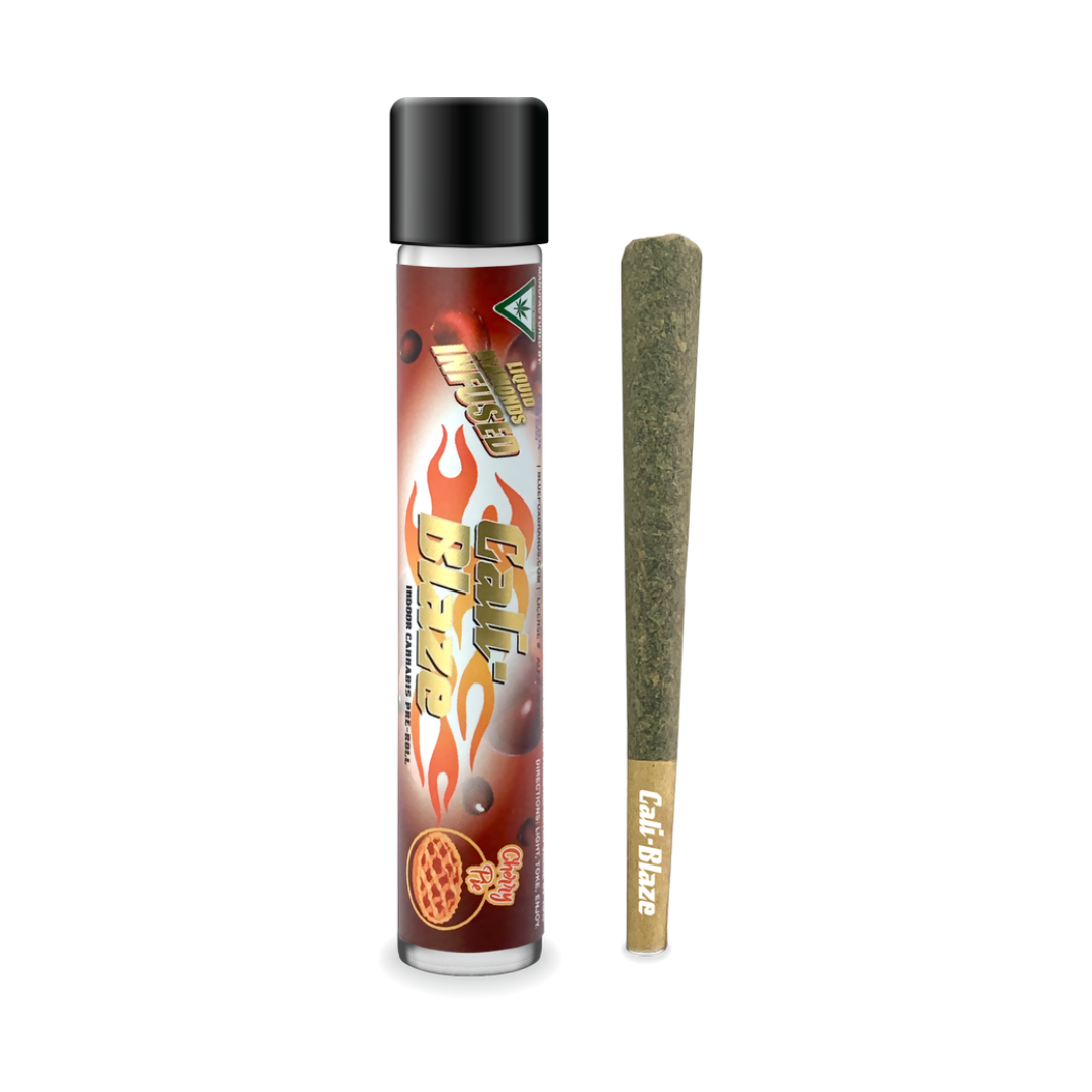 Photograph of product: Cali Blaze Infused Preroll | Cherry Pie