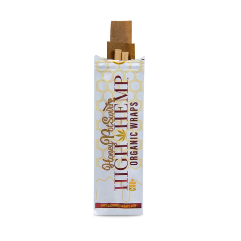 Photograph of product: High Hemp | Honey Potswirl | Hemp Blunt Wraps