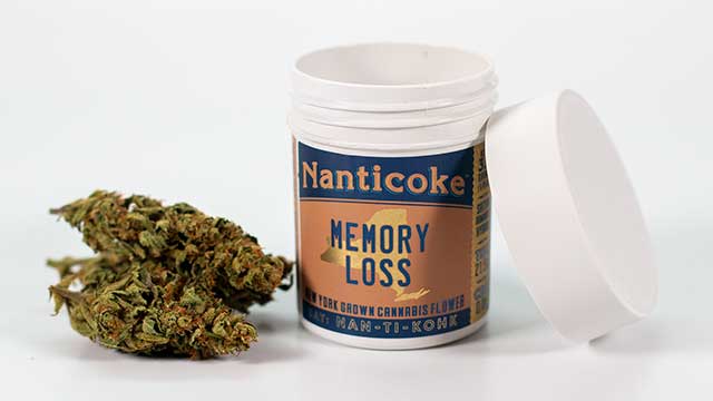 Photograph of product: Nanticoke | Memory Loss OG | Greenhouse Grown Flower | 3.5g