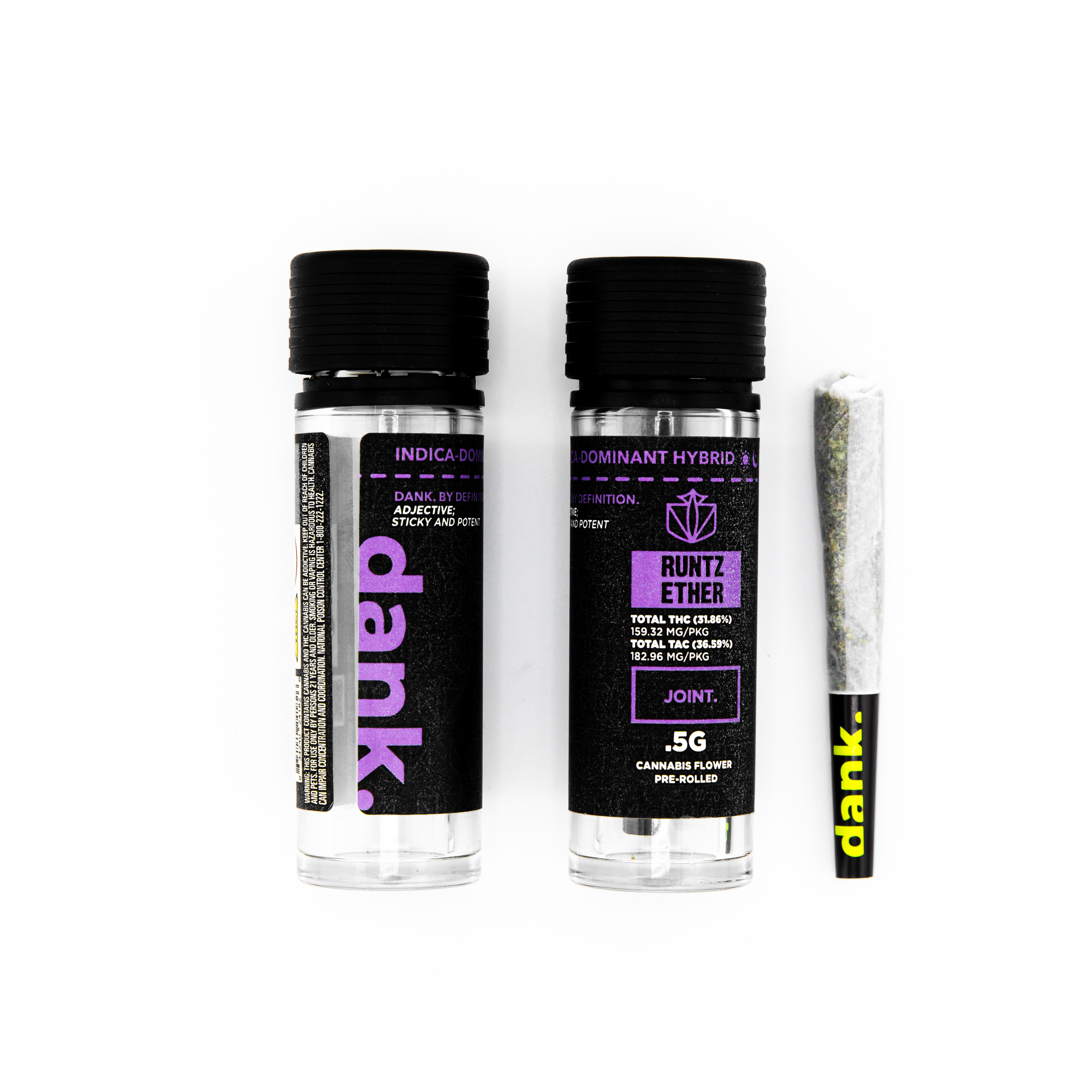 Photograph of product: Dank by Definition - Runtz Ether - Pre Roll