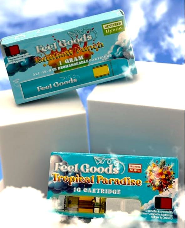 Photograph of product: Blueberry Live Resin Single Gummy (Feel Goods)