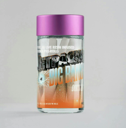 Photograph of product: Jetpack Big Bang Sour Papaya 5pk