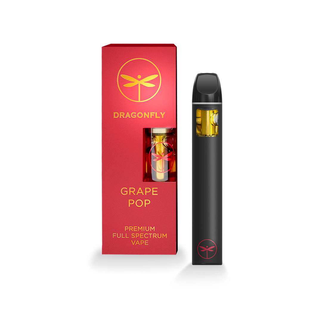 Photograph of product: Dragonfly 1g Disposable Forbidden Fruit- Hybrid 84.90%TH-oui