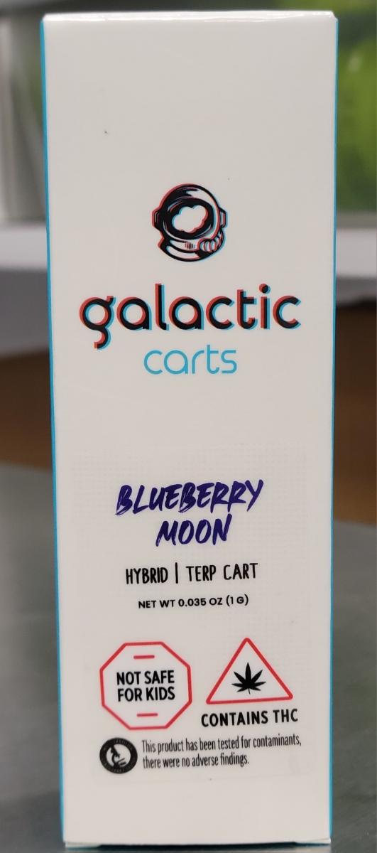 Photograph of product: Blueberry Moon Terp Cartridge (1g)