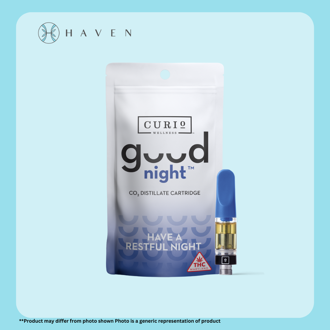 Photograph of product: 0.5g Good Night (Oui'd Vape Cart) | Curio
