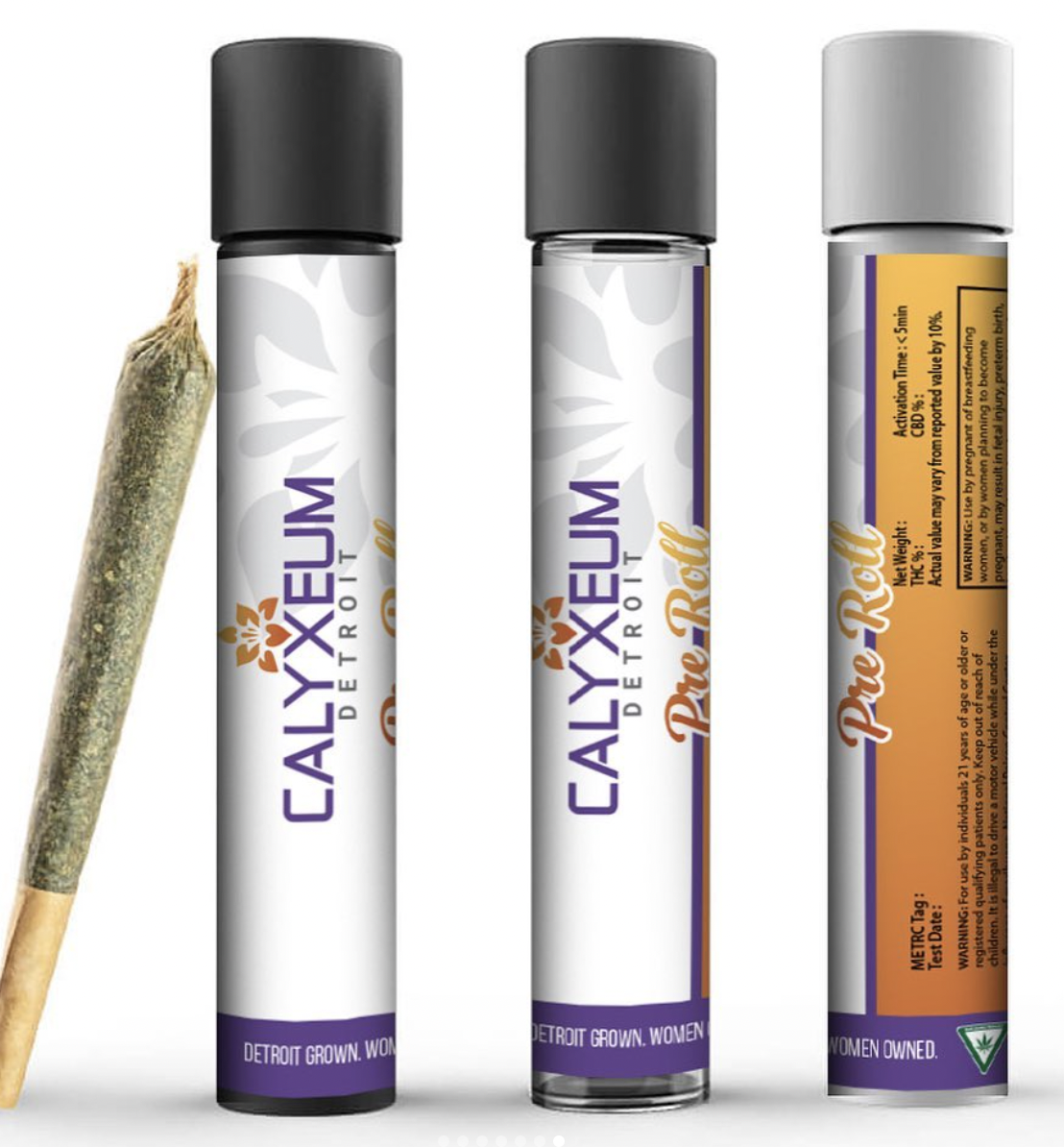 Photograph of product: Calyxeum - Infused Pre-Roll - Cream Soda