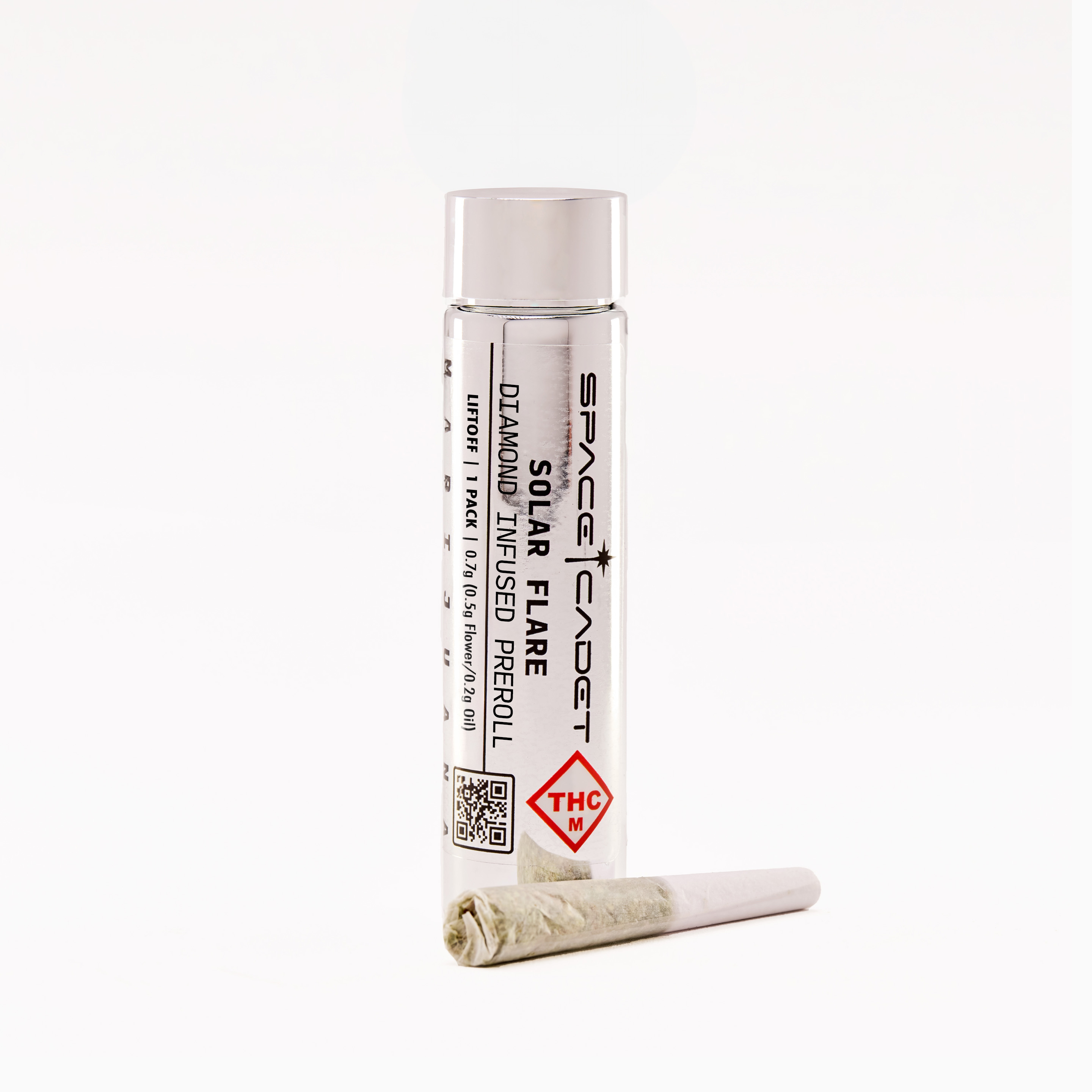 Photograph of product: Liftoff | Solar Flare | Diamond Infused Pre-Roll (1ct)