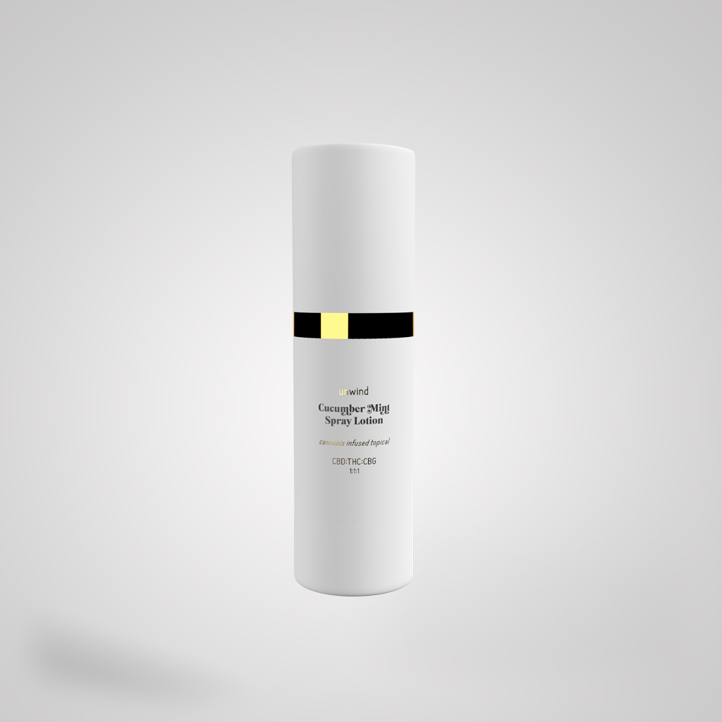 Photograph of product: Nature's Grace and Wellness - Spray Lotion Cucumber Mint 1oz - 100mg