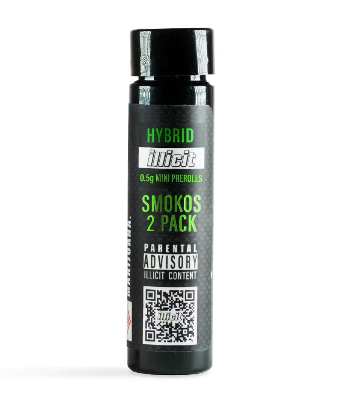 Photograph of product: Illicit | Peach Crescendo | Pre-Rolls | 2 Pack