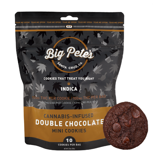 Photograph of product: DOUBLE CHOCOLATE - Oui'd - 100 MG - 10 PACK