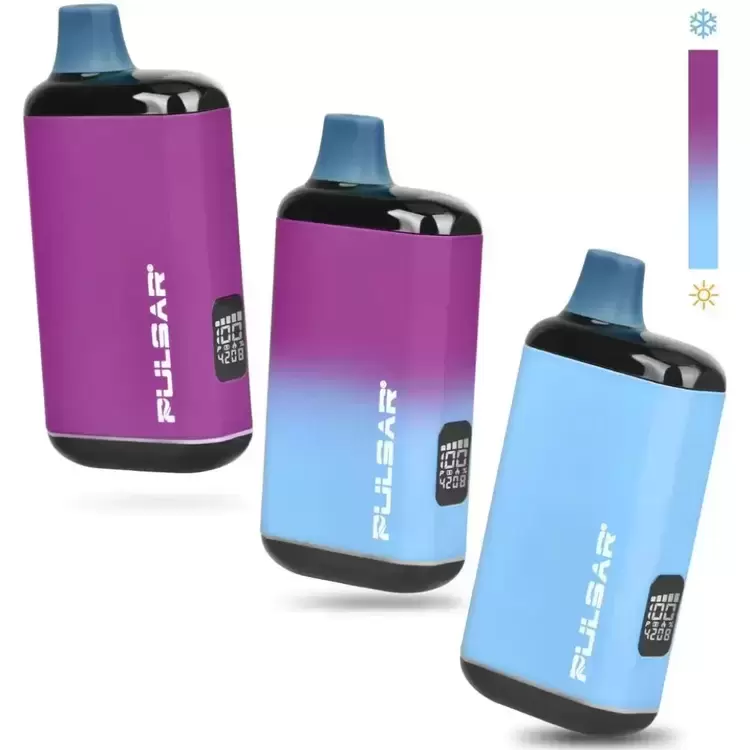 Photograph of product: 510 DL 2.0 PRO - Auto Draw VV Battery - Thermo Series Orange/Yellow- Pulsar