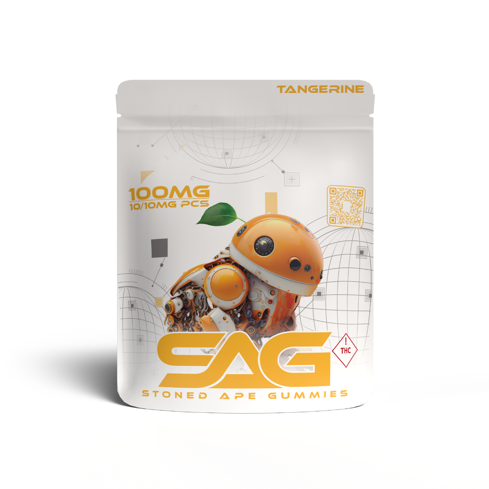 Photograph of Product: 100mg tangerine S.A.G