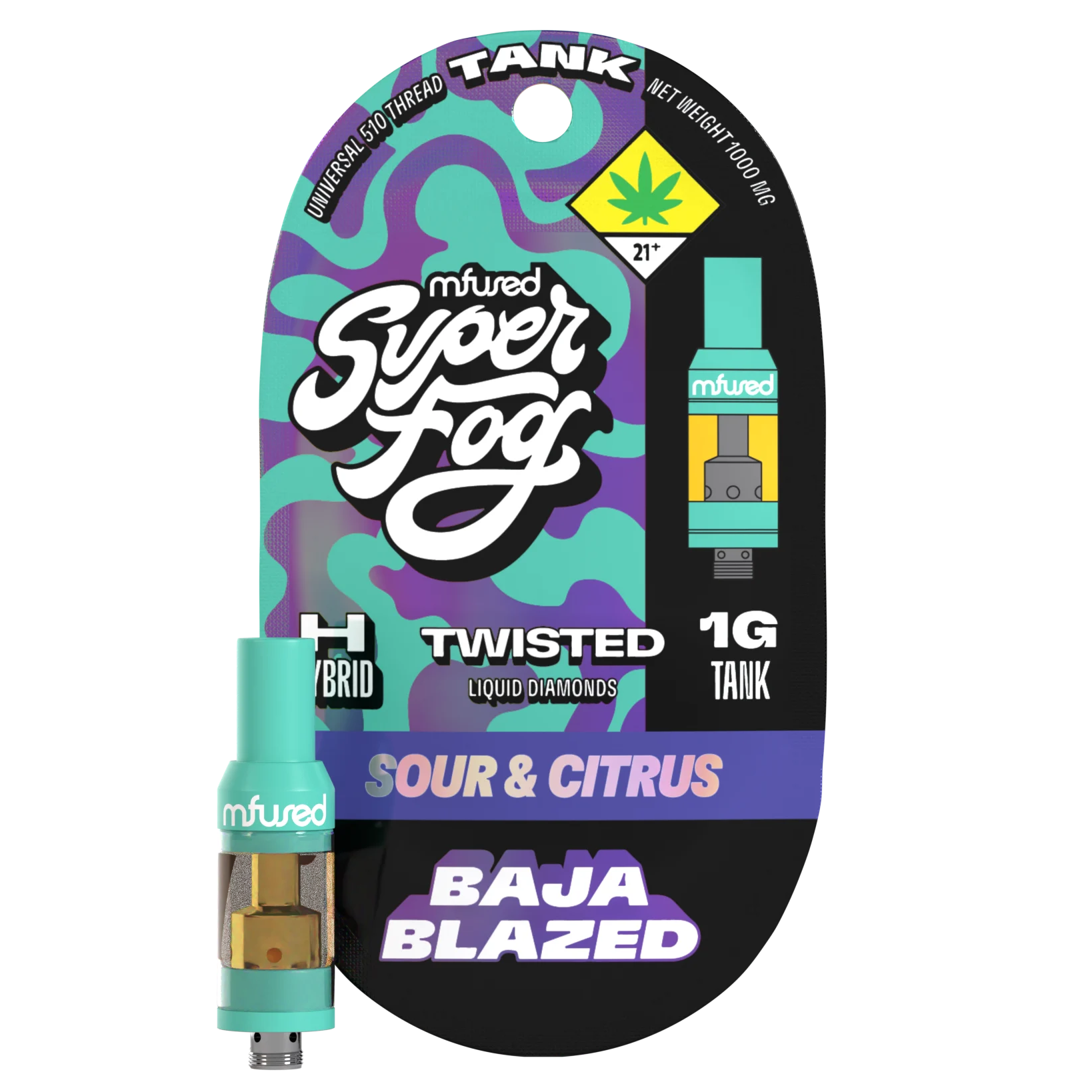 Photograph of product: Baja Blazed Liquid Diamonds Tanker-Cartridge
