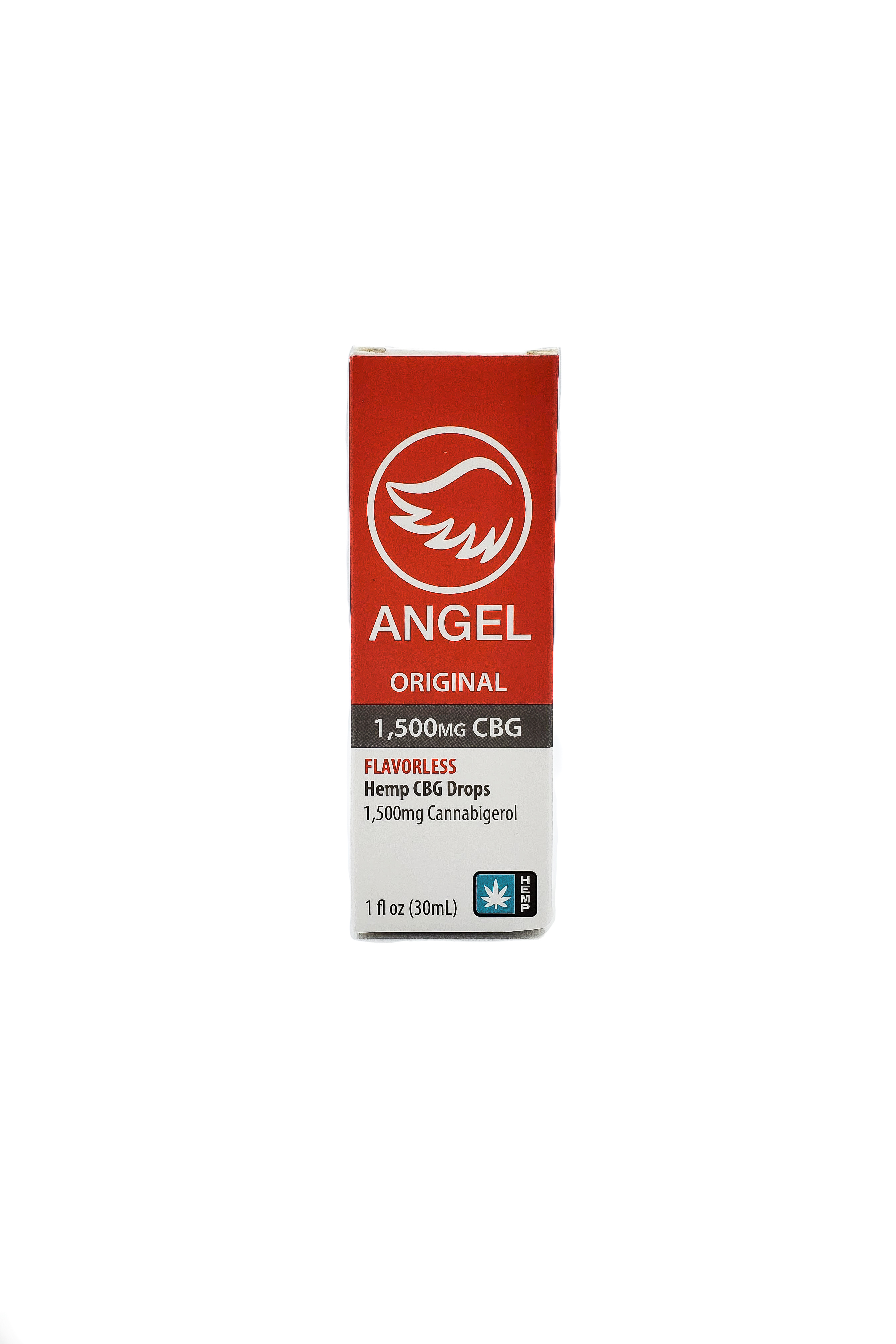 Photograph of product: Angel | Hemp Tincture | CBG | 1500mg | Flavorless