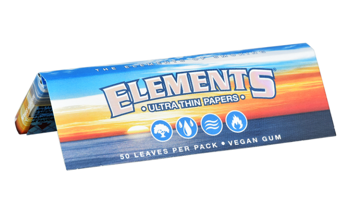 Photograph of product: Elements Ultra Thin Rice Rolling Papers | 1 1/4