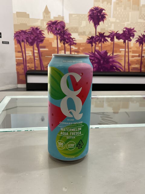 Photograph of product: CQ - Watermelon Agua Fresca SINGLE UNIT 100mg 16oz - 