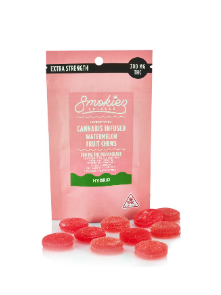 Photograph of product: Smokiez - Sour Watermelon Hybrid - 10mg Chews
