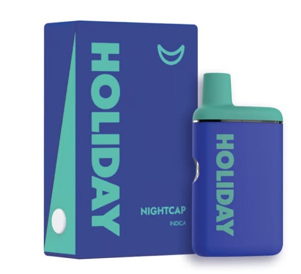 Photograph of product: Nightcap- HOLIDAY- Disposable