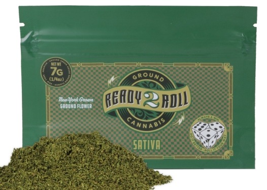 Photograph of product: Ready 2 Roll | Oui'd Blend | Pre-Ground Flower | 7g