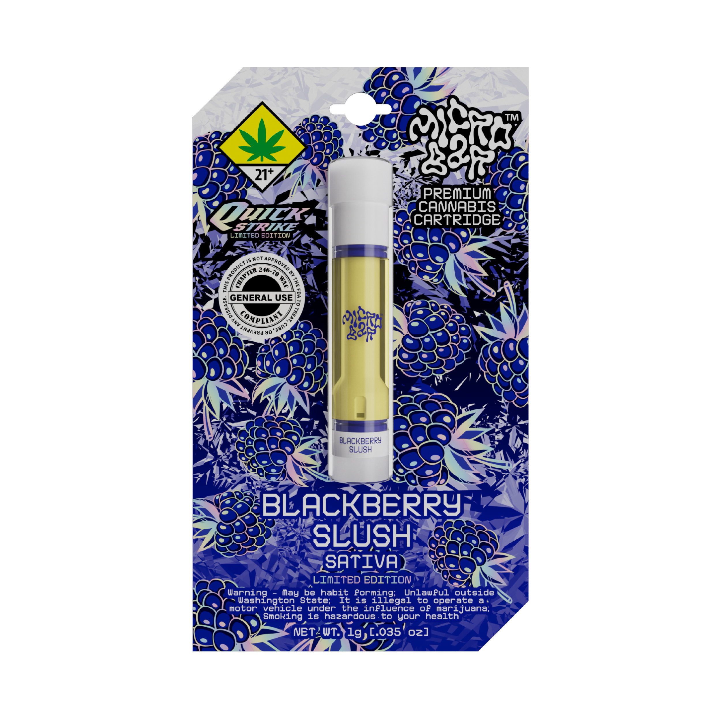 Photograph of product: Blackberry Slush - Cartridge | 1g
