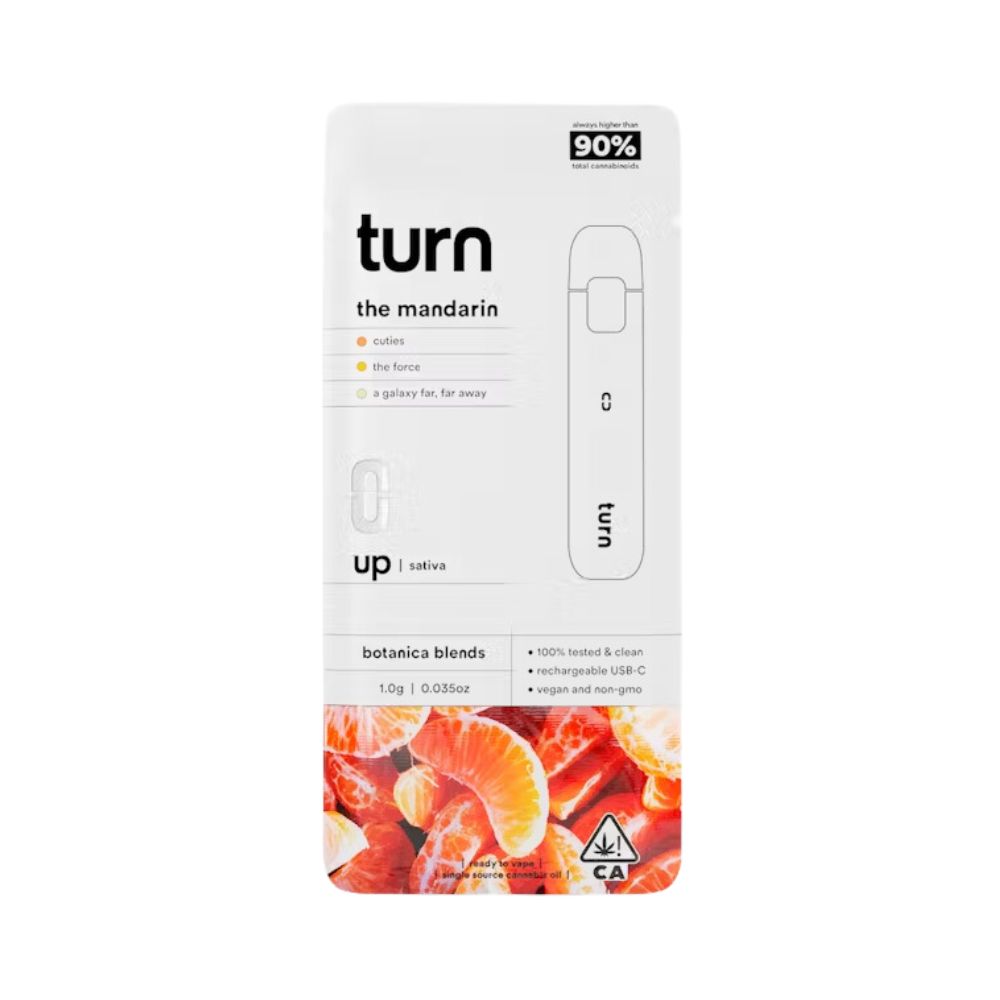 Photograph of product: THE MANDARIN DISPOSABLE 1G - TURN